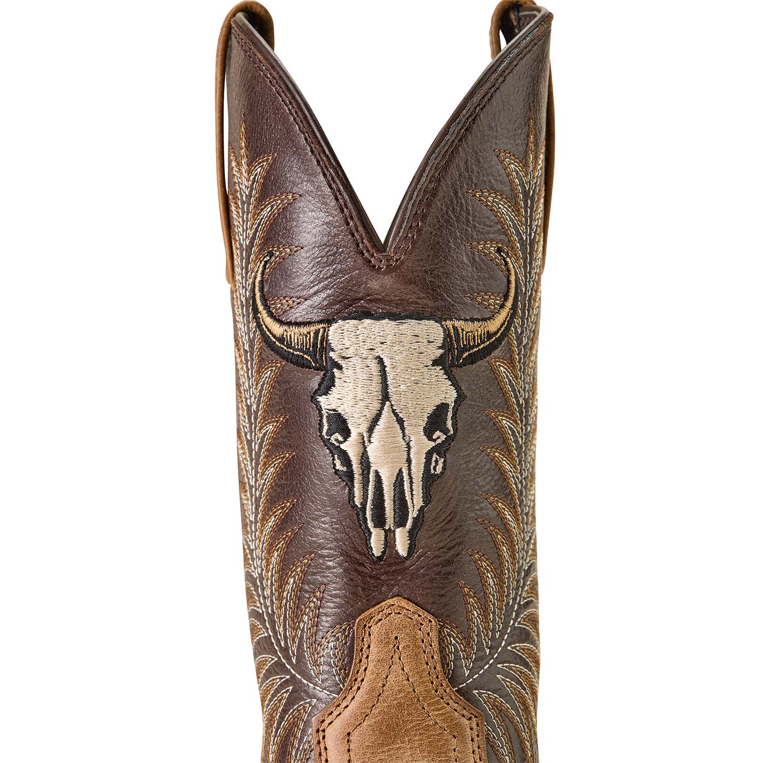 Ariat Men's Sport Steer Skull Western Boots