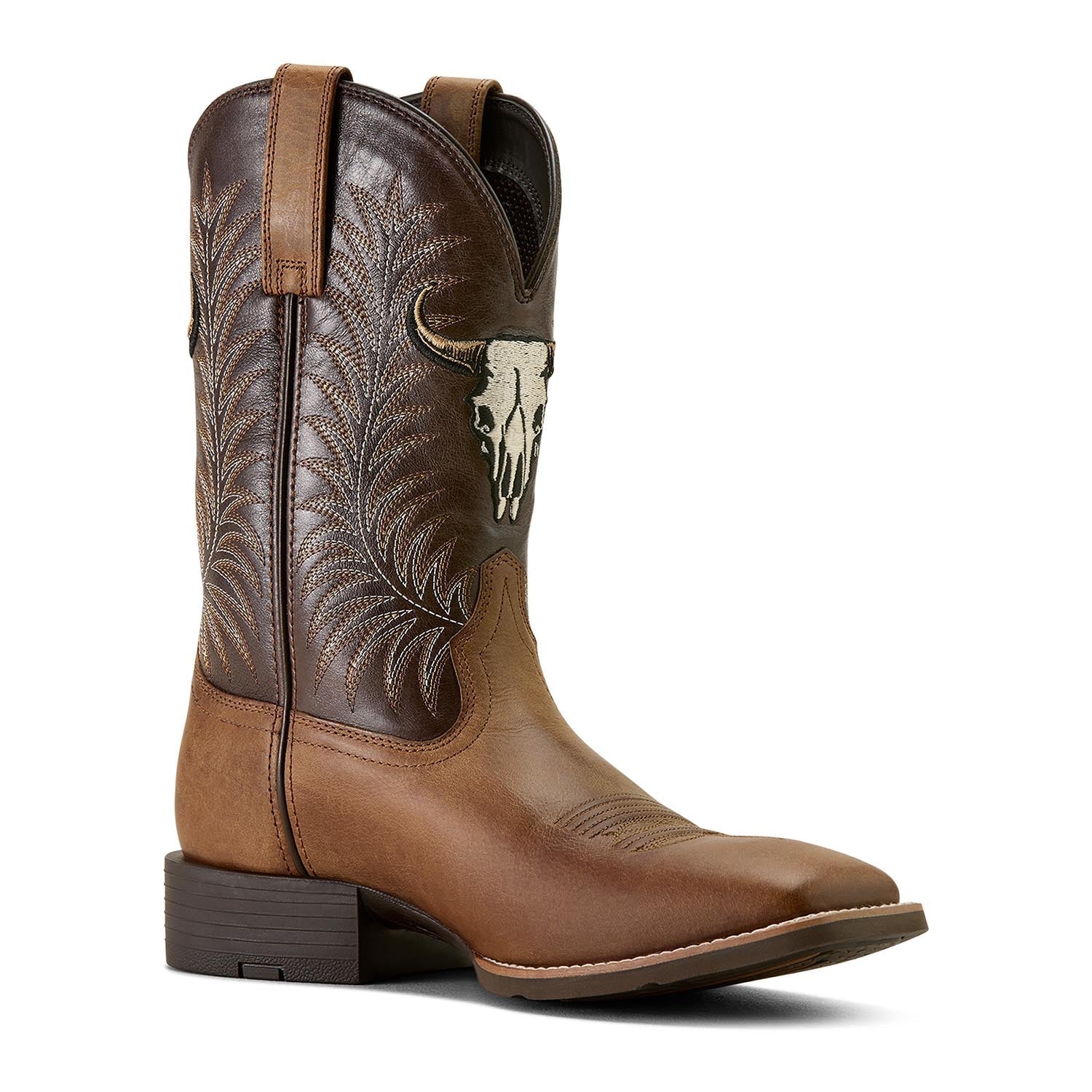 Ariat Men's Sport Steer Skull Western Boots
