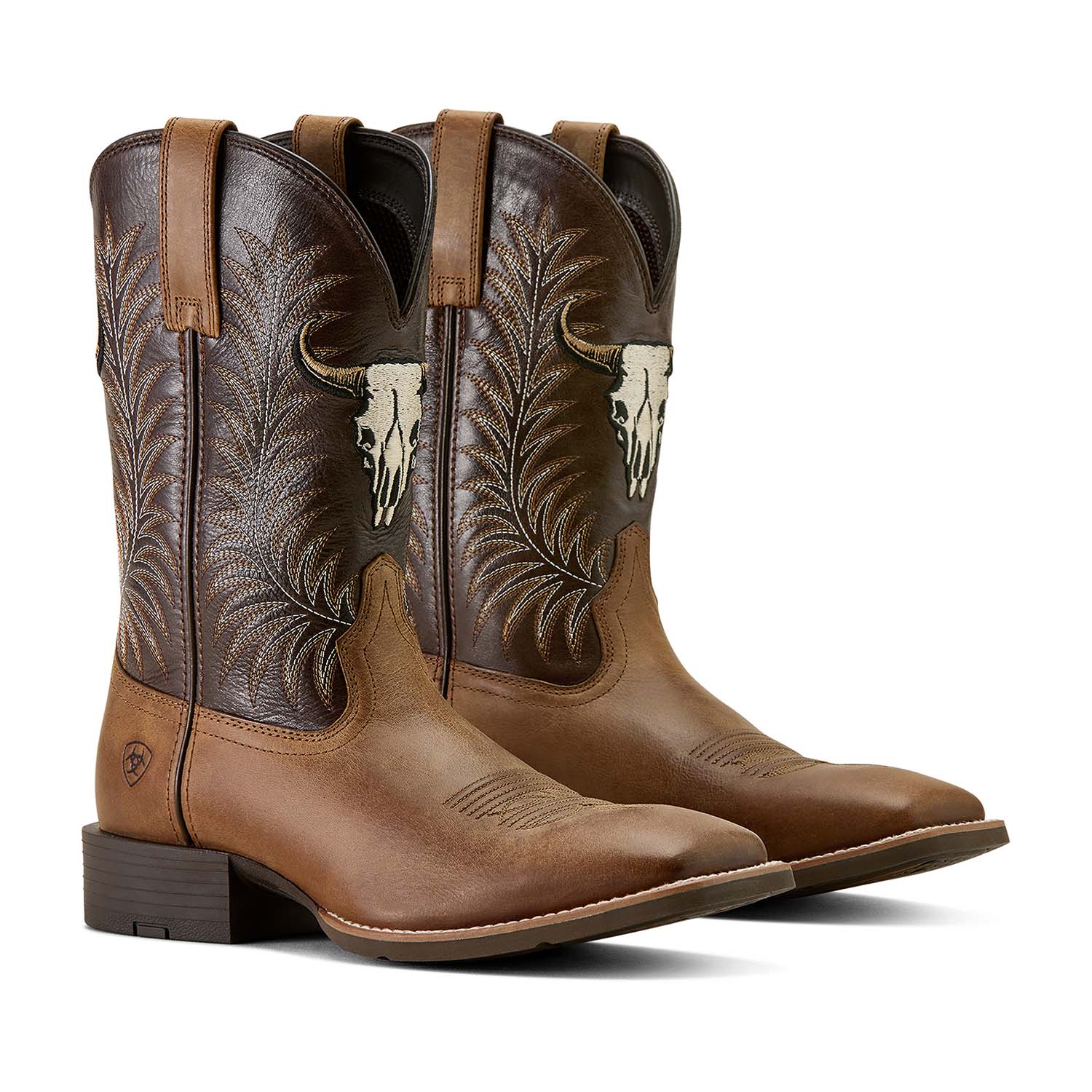 Ariat Men's Sport Steer Skull Western Boots