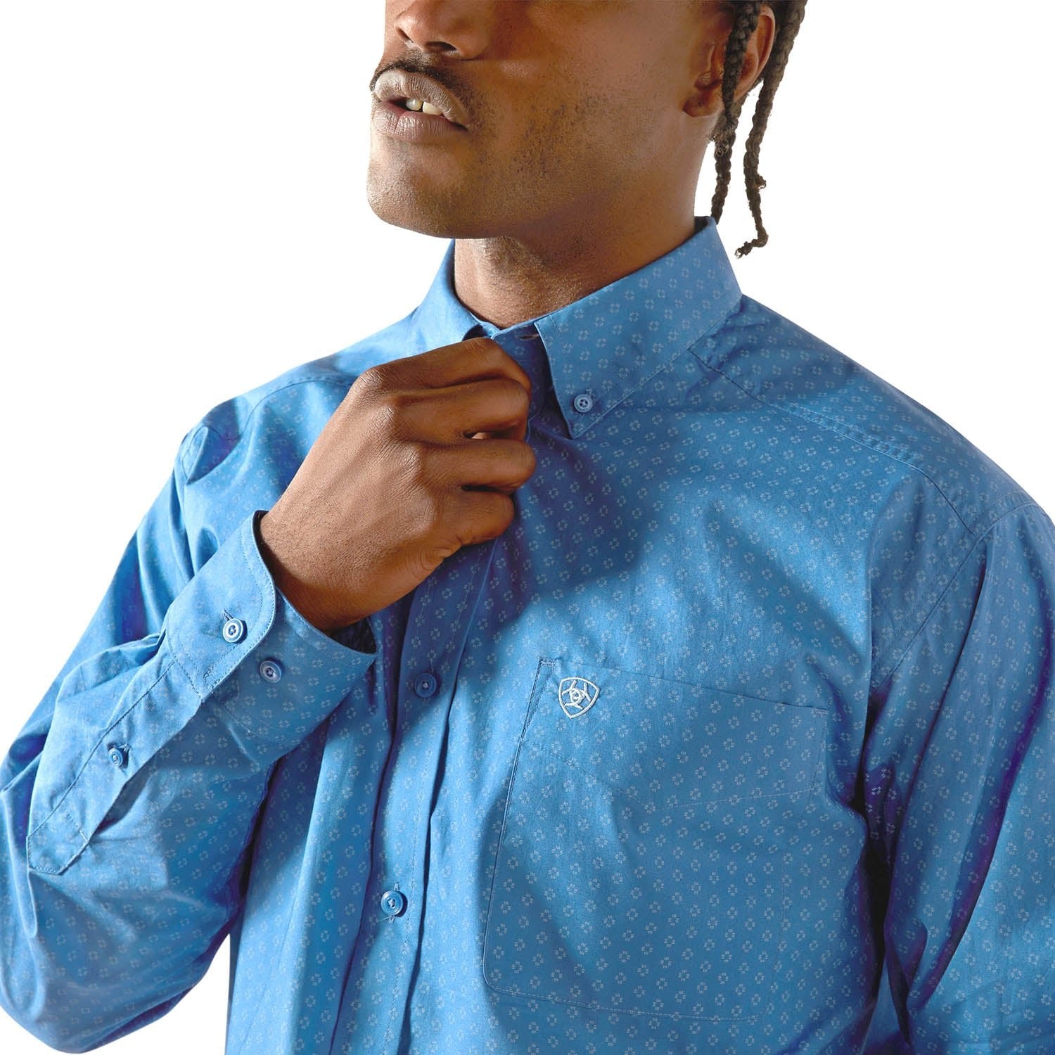 Ariat Mens Stratford Classic Fit Long Sleeve Shirt