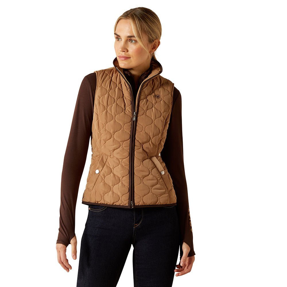 Ariat Womens Ashley 2.0 Insulated Vest – Lightweight Warmth, Tailored Fit, Weather-Resistant