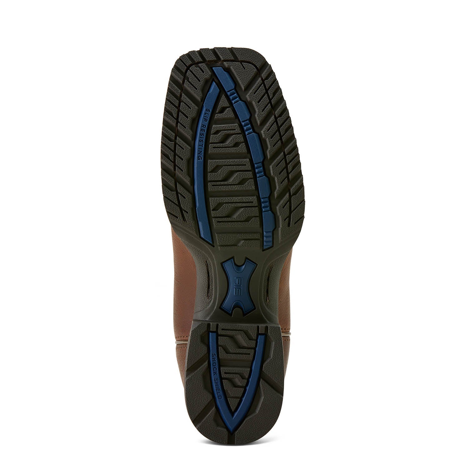 Ariat Womens Hybrid Ranchwork Wide Square Toe Leather Western Work Boot