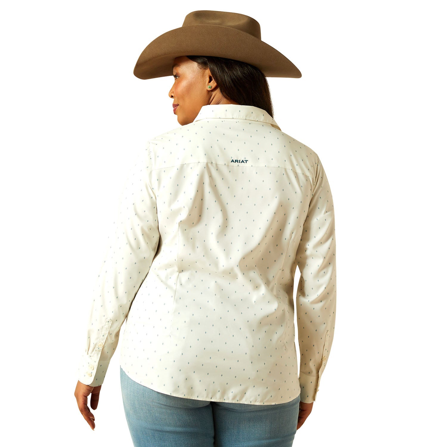 Ariat Women's Kirby Pro Shirt – Long Sleeve, Athletic Fit, UV Protection, Riding & Outdoor Wear