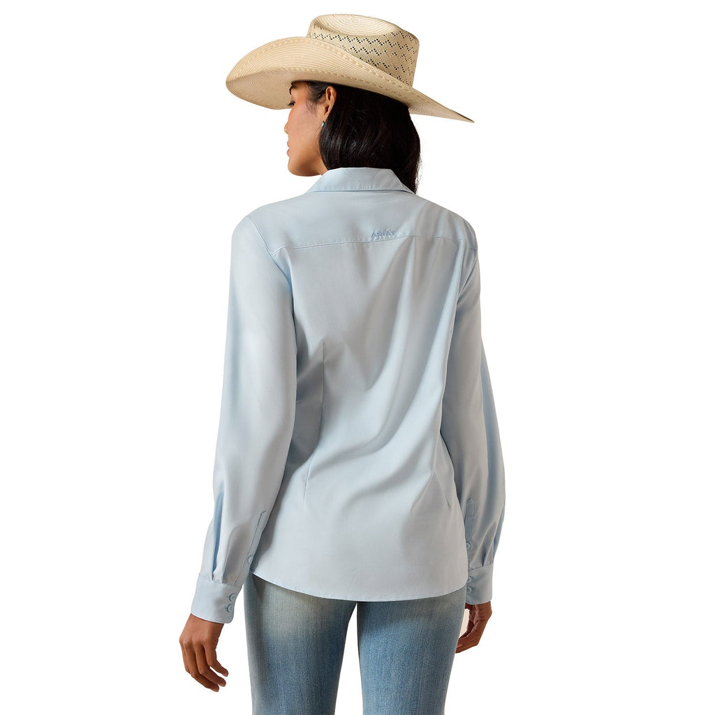 Ariat Women's Kirby Pro Shirt – Long Sleeve, Athletic Fit, UV Protection, Riding & Outdoor Wear