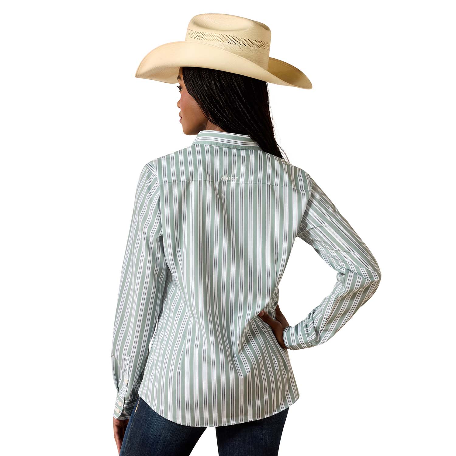 Ariat Women's Kirby Pro Shirt – Long Sleeve, Athletic Fit, UV Protection, Riding & Outdoor Wear