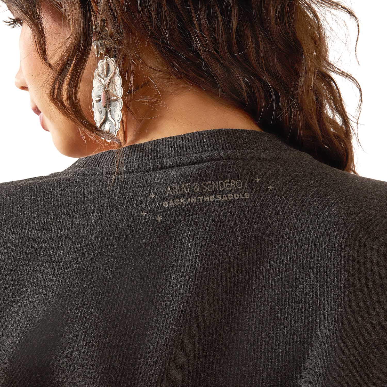 Ariat Womens Oversized Sendero "When Life Gives You Agaves" Graphic Sweatshirt – Limited Edition