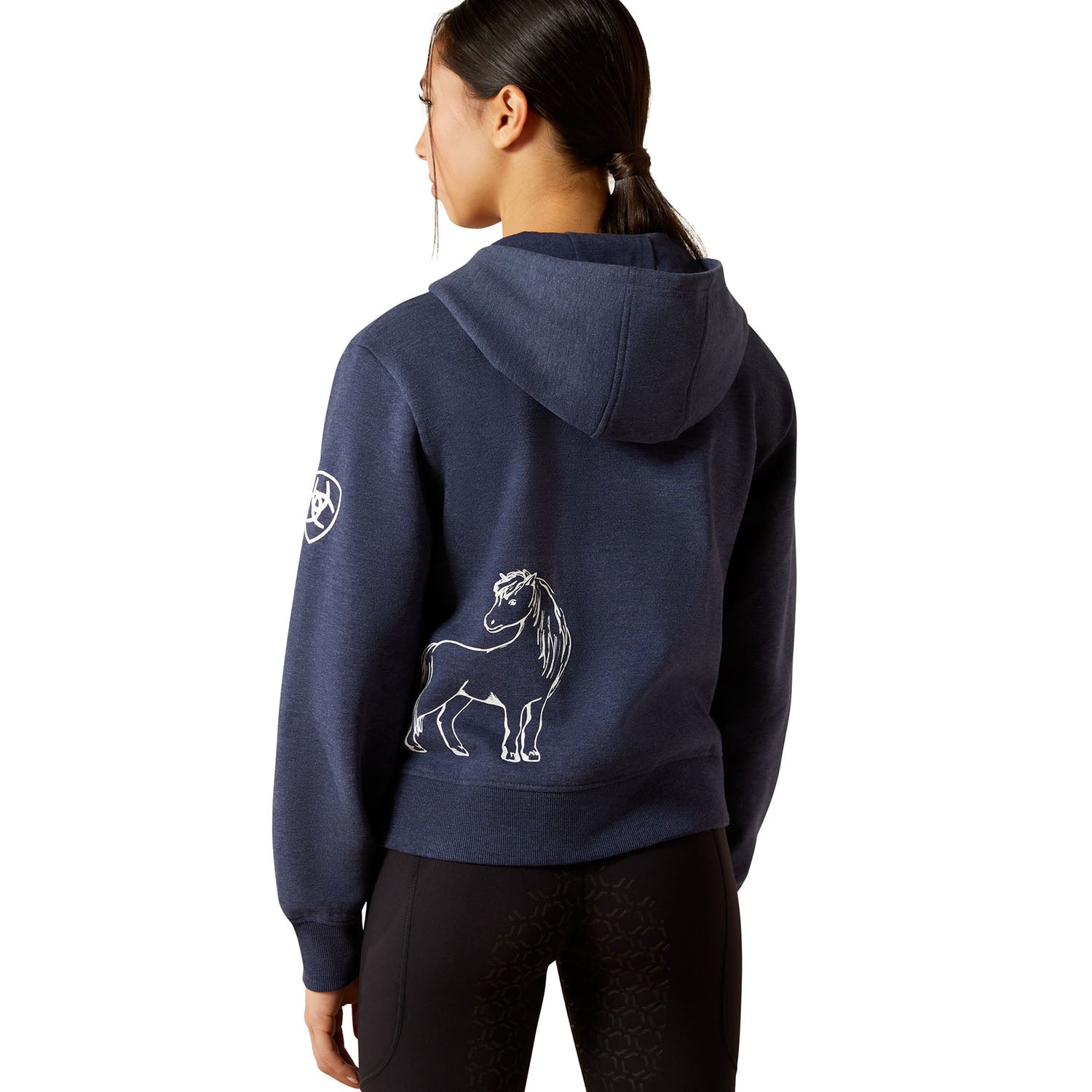 Ariat Youth Spiffy Full Zip Equestrian Hoodie