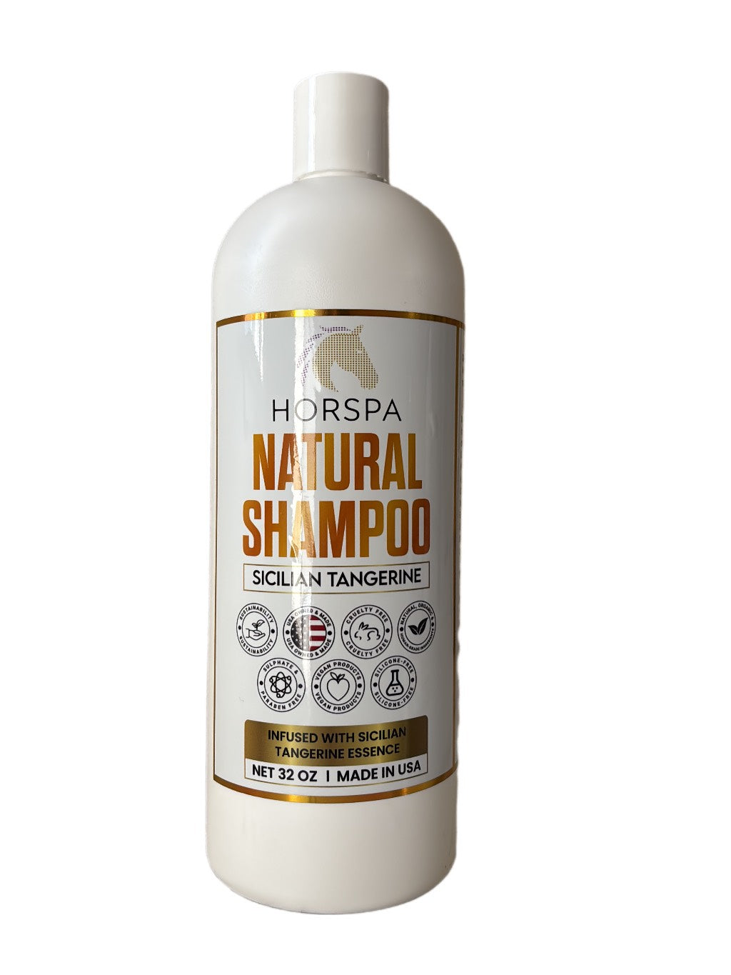 Natural Horse Shampoo Sicilian Tangerine 32oz