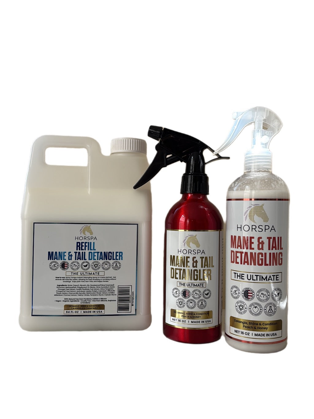 Mane & Tail Detangling Spray Calendula & Chamomile - The Ultimate