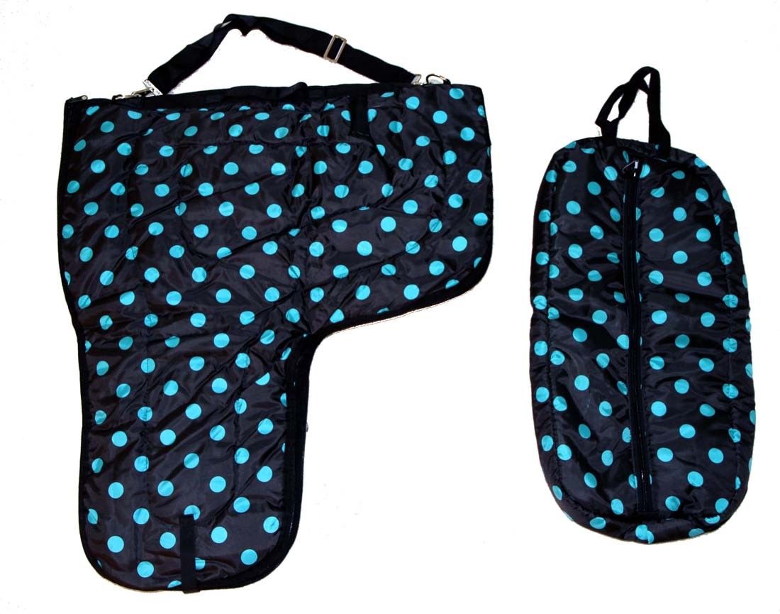 AJ Tack Western Padded Saddle and Bridle Carrier