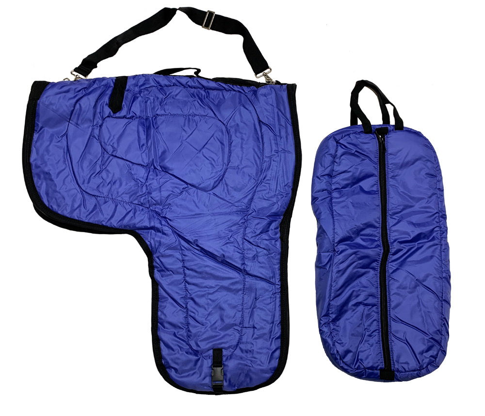 AJ Tack Western Padded Saddle and Bridle Carrier