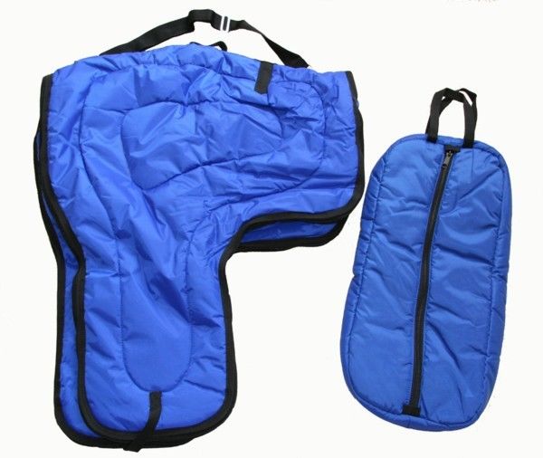 AJ Tack Western Padded Saddle and Bridle Carrier