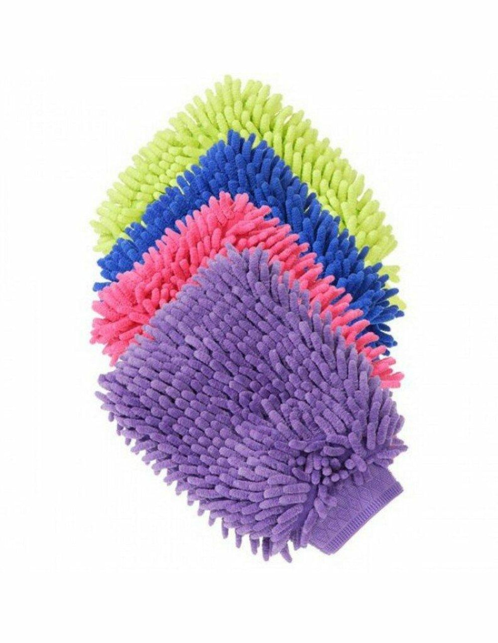 Multi-Function Microfiber Wash Mitt – Horse Grooming, Car Cleaning, Fly Spray Application