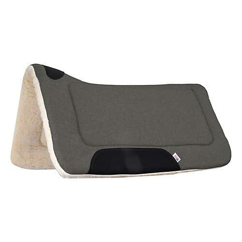 MUSTANG Brushed Denim Contoured Saddle Pad