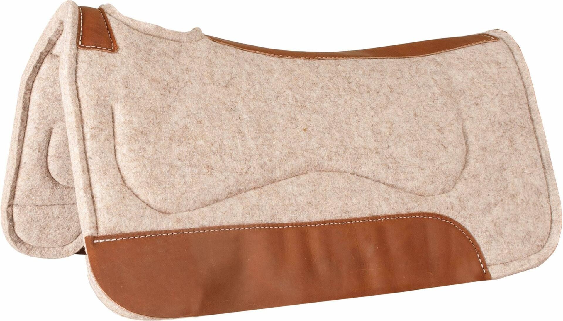 Mustang Poron XRD Contoured Saddle Pad